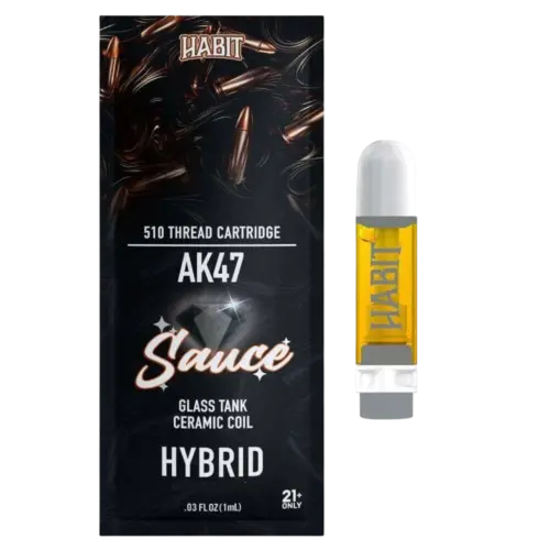 Cartucho de THCA Habit Híbrido AK47 >80%