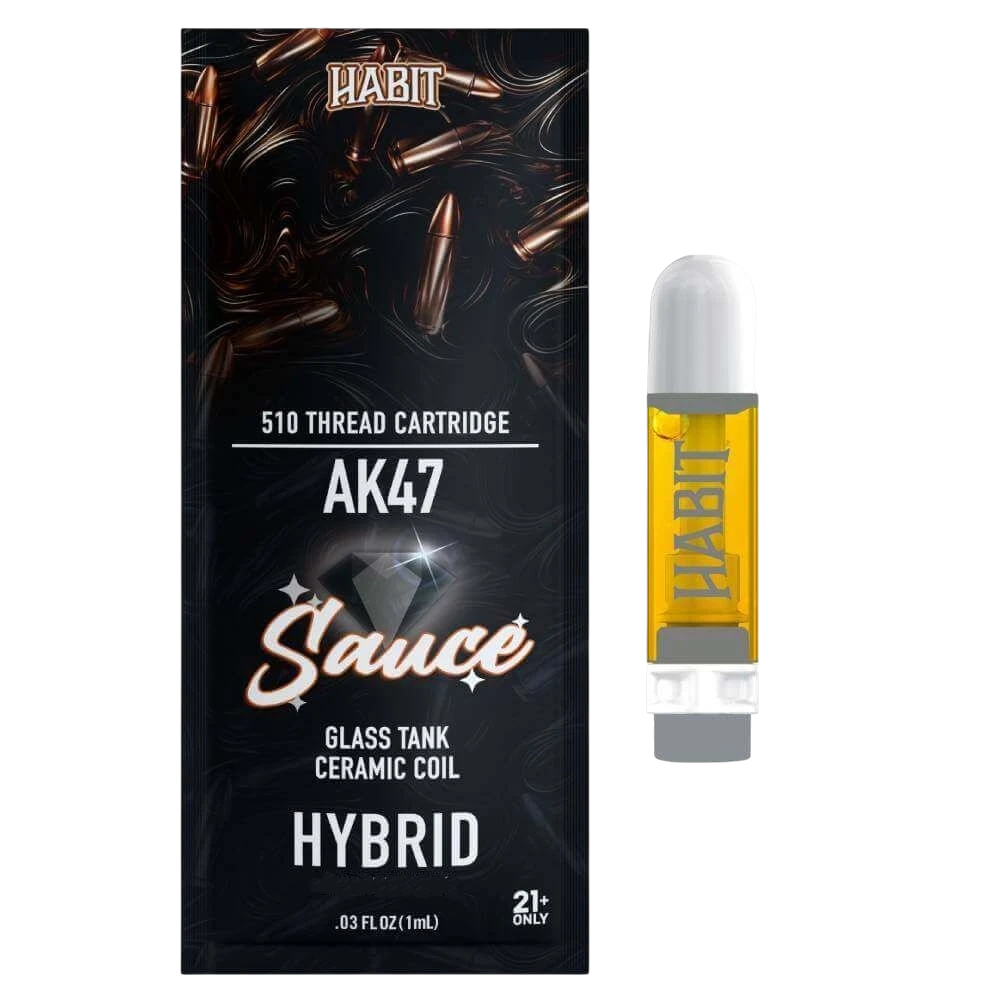 Cartucho de THCA Habit Híbrido AK47 >80%